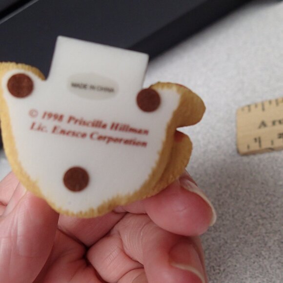 Cherished Teddies Number 5 block Bear - Picture 3 of 6